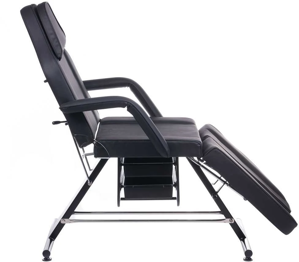 Beauty System Kosmetologinis krėslas CLASSIC PEDI ARMCHAIR Juodas