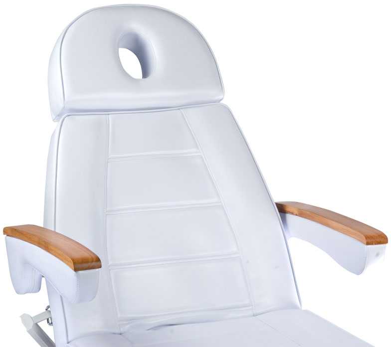 Beauty System Kosmetologinis krėslas LUX 273B ELECTRIC ARMCHAIR 3 MOTOR Baltas