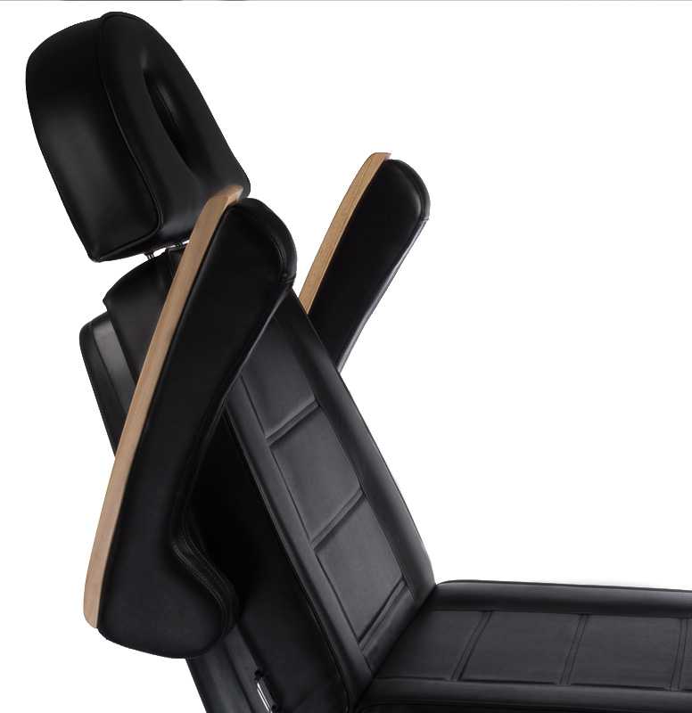 Beauty System Kosmetologinis krėslas LUX 273B ELECTRIC ARMCHAIR 3 MOTOR Juodas