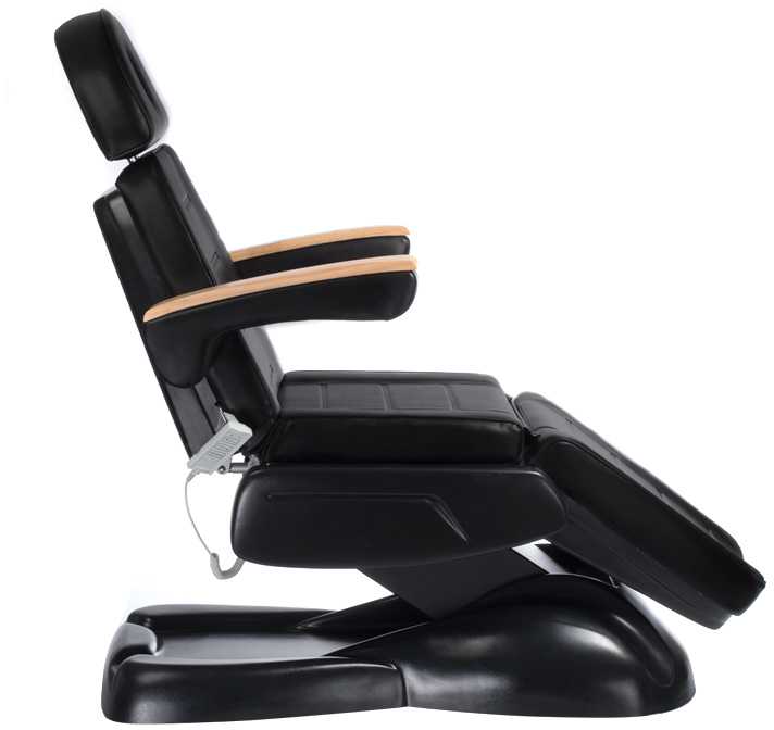 Beauty System Kosmetologinis krėslas LUX 273B ELECTRIC ARMCHAIR 3 MOTOR Juodas