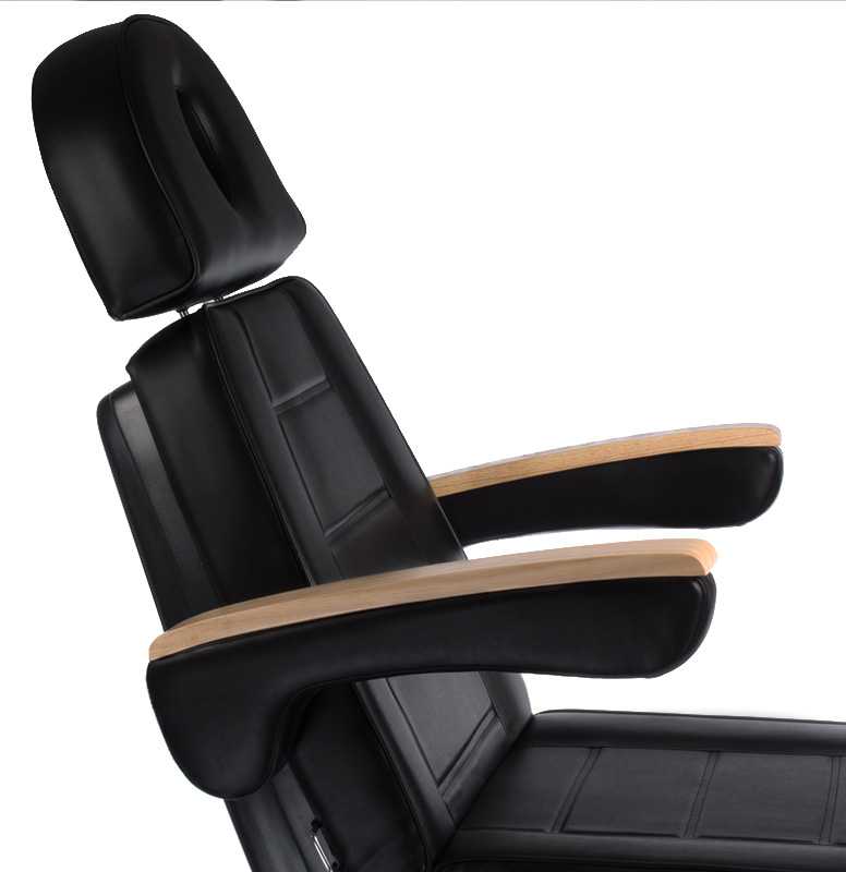 Beauty System Kosmetologinis krėslas LUX 273B ELECTRIC ARMCHAIR 3 MOTOR Juodas