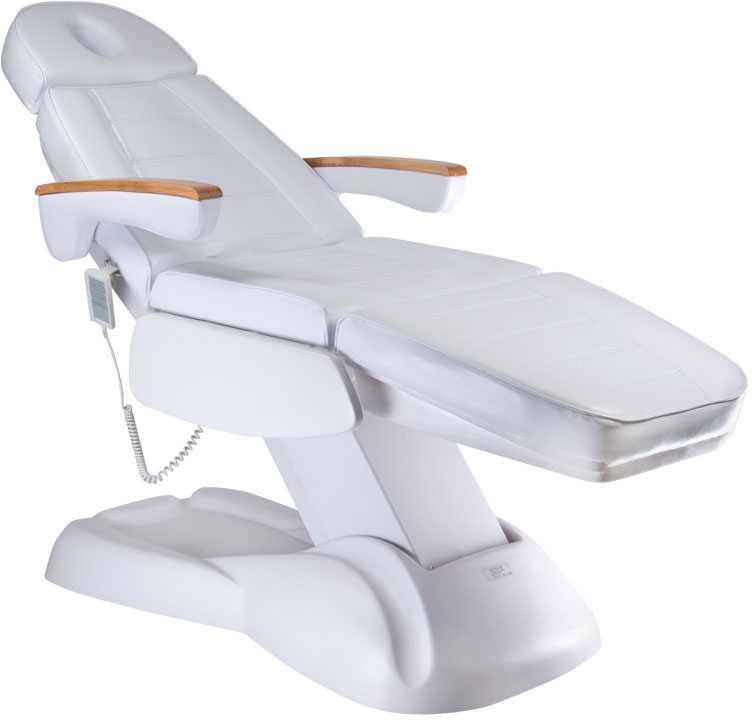 Beauty System Kosmetologinis krėslas LUX 273B ELECTRIC ARMCHAIR 3 MOTOR Baltas