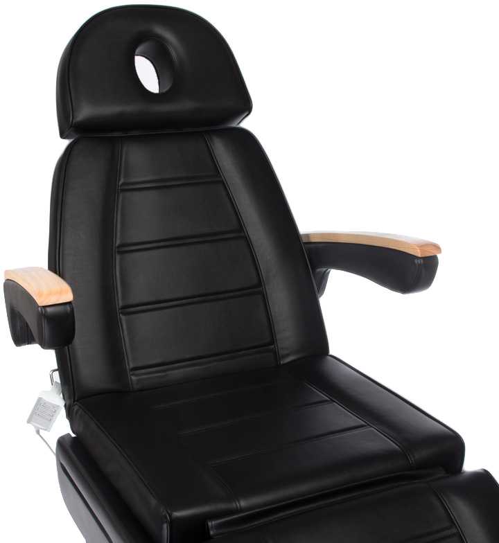 Beauty System Kosmetologinis krėslas LUX 273B ELECTRIC ARMCHAIR 3 MOTOR Juodas
