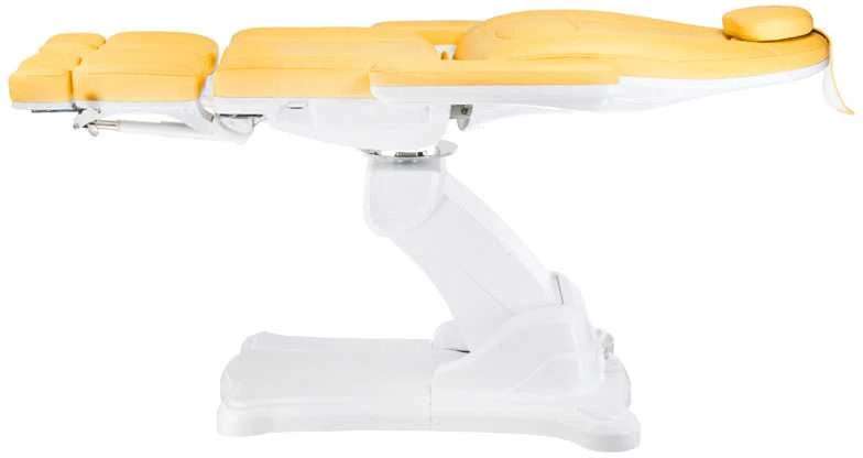 Beauty System Kosmetologinis krėslas MAZARO ELECTRIC ARMCHAIR PEDI 3 MOTOR Geltonas