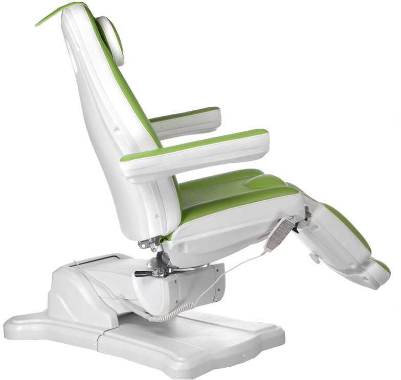 Beauty System Kosmetologinis krėslas MAZARO ELECTRIC ARMCHAIR 4 MOTOR Žalias