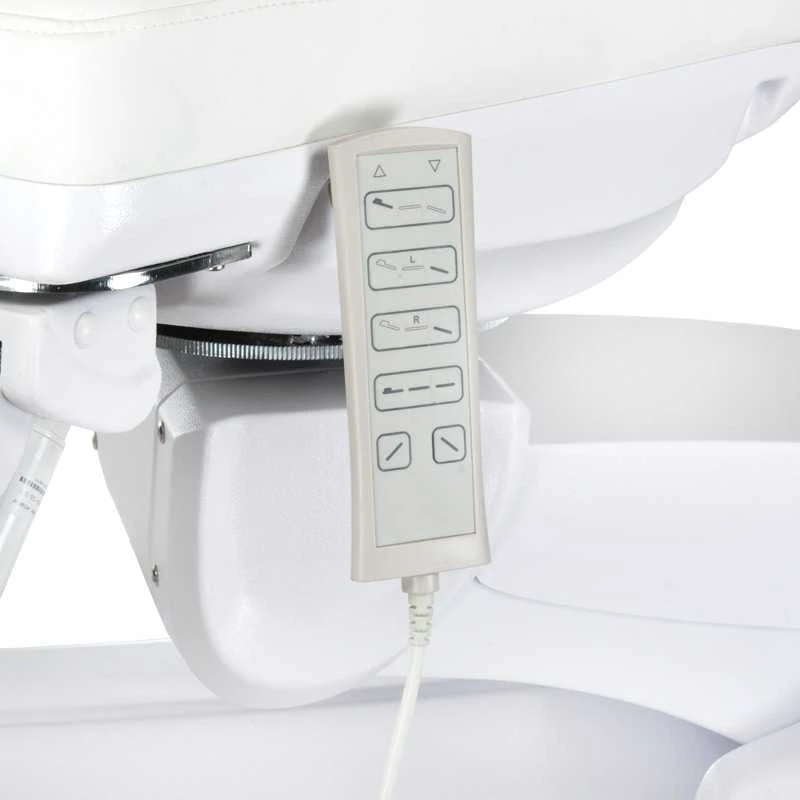 Beauty System Kosmetologinis krėslas MAZARO ELECTRIC ARMCHAIR PEDI 4 MOTOR Baltas
