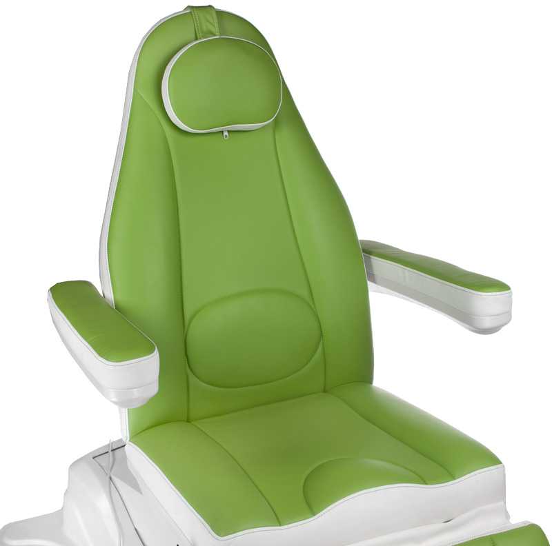 Beauty System Kosmetologinis krėslas MAZARO ELECTRIC ARMCHAIR 4 MOTOR Žalias