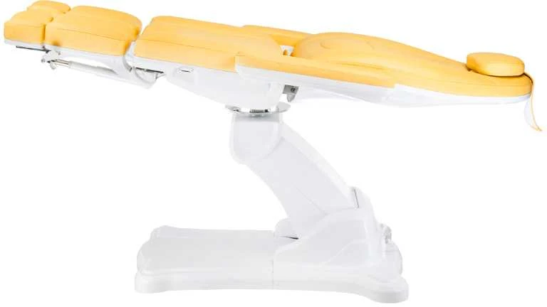 Beauty System Kosmetologinis krėslas MAZARO ELECTRIC ARMCHAIR PEDI 3 MOTOR Geltonas