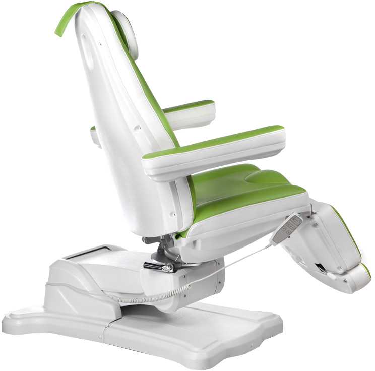 Beauty System Kosmetologinis krėslas MAZARO ELECTRIC ARMCHAIR 3 MOTOR Žalias
