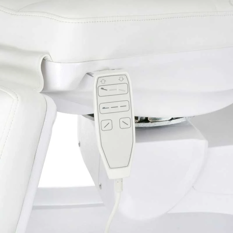 Beauty System Kosmetologinis krėslas MAZARO ELECTRIC ARMCHAIR 3 MOTOR Baltas