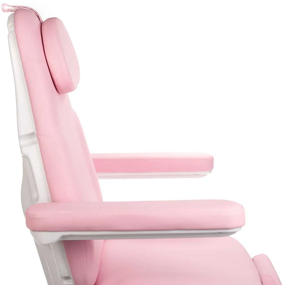Beauty System Kosmetologinis krėslas MODENA 2 MOTOR ELECTRIC PEDI Rožinis