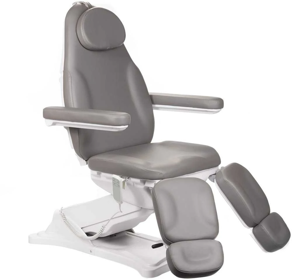 Beauty System Kosmetologinis krėslas MODENA 2 MOTOR ELECTRIC PEDI Pilkas