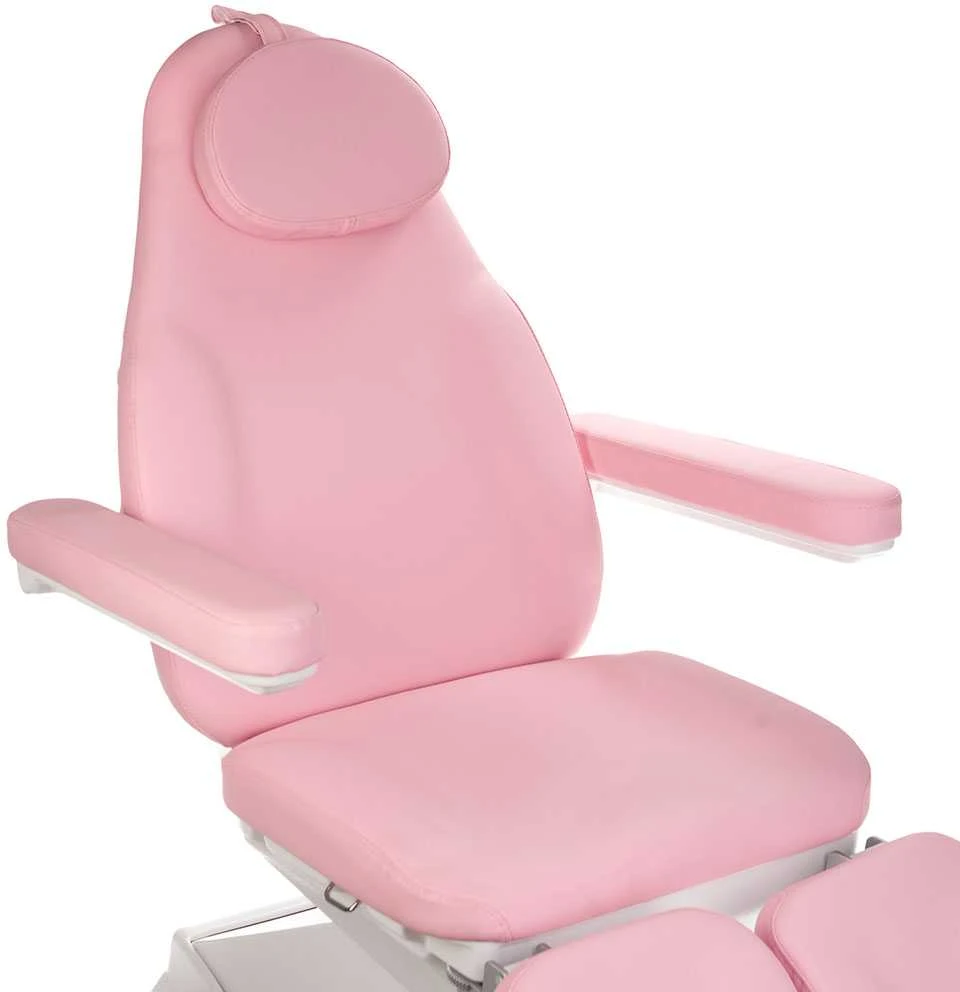Beauty System Kosmetologinis krėslas MODENA 2 MOTOR ELECTRIC PEDI Rožinis