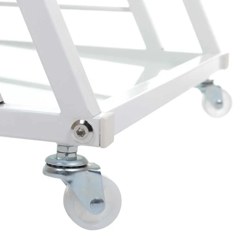 Beauty System Kosmetologinis vežimėlis PRO 6005 Baltas