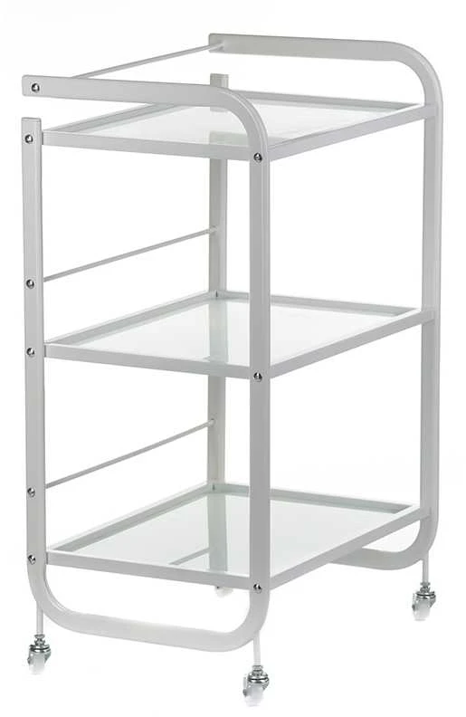 Beauty System Kosmetologinis vežimėlis PRO 6002 Baltas