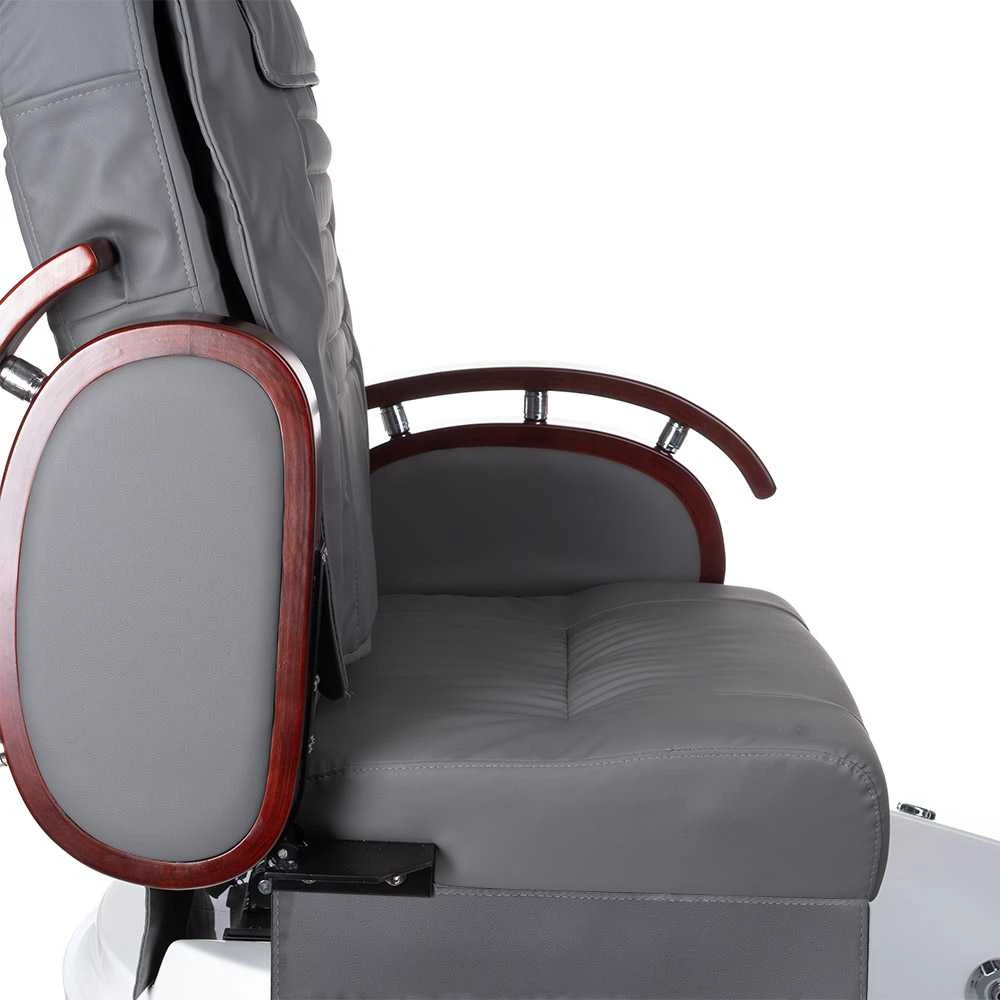 Beauty System Pedikiūro krėslas su pėdų vonele BR-2307 Pilkas