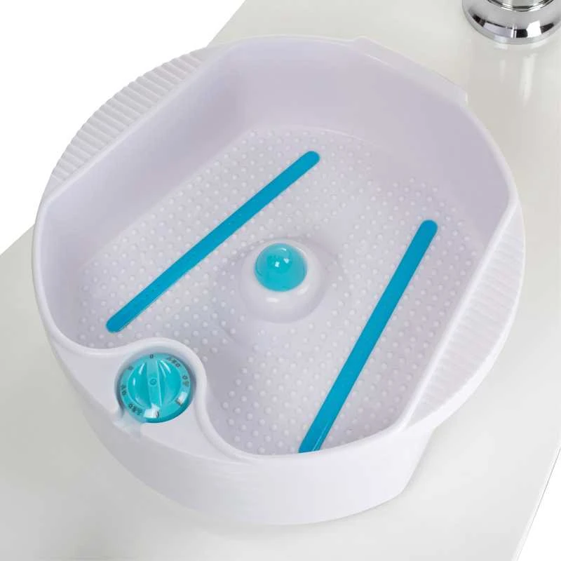 Beauty System Pedikiūro krėslas su pėdų vonele PEDICURE CHAIR PROFESSIONAL HYDRAULIC Baltas