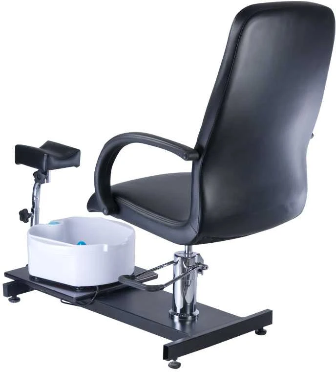 Beauty System Pedikiūro krėslas su pėdų vonele PEDICURE CHAIR SPA HYDRAULIC Juodas