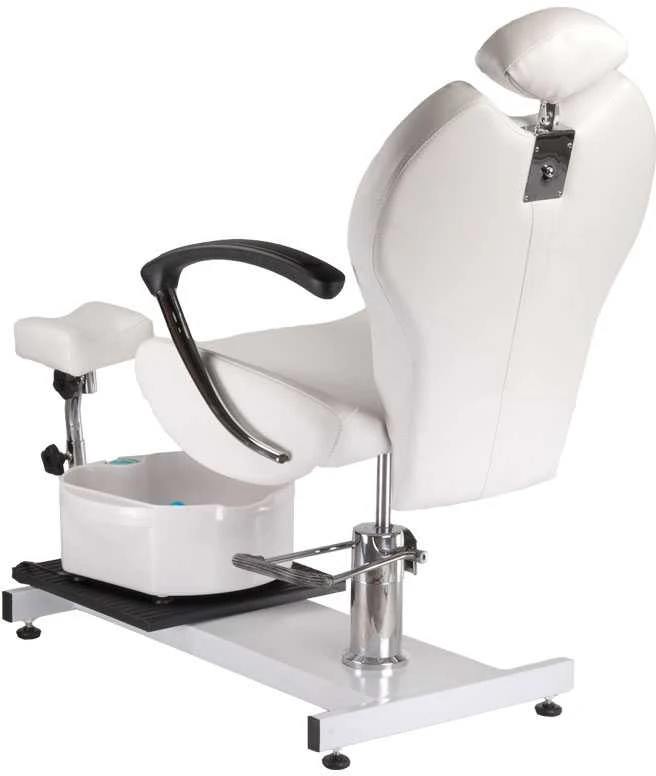 Beauty System Pedikiūro krėslas su pėdų vonele PEDICURE CHAIR COMFORT HYDRAULIC Baltas