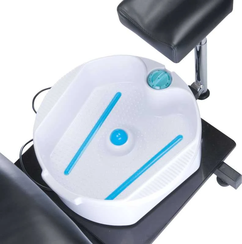 Beauty System Pedikiūro krėslas su pėdų vonele PEDICURE CHAIR SPA HYDRAULIC Juodas