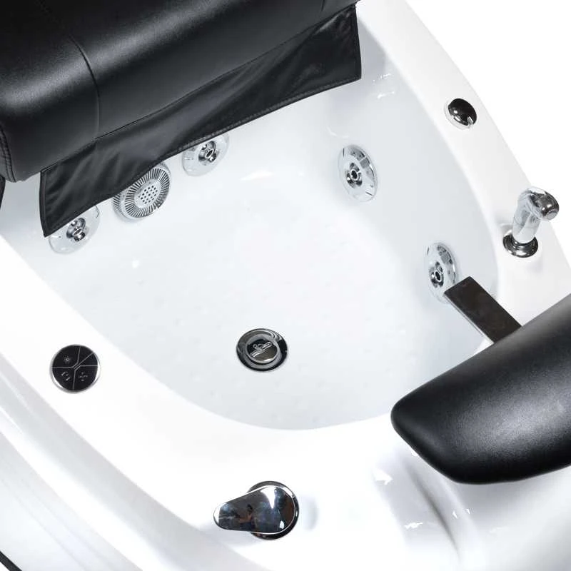 Beauty System Pedikiūro krėslas su pėdų vonele BR-2307 Juodas