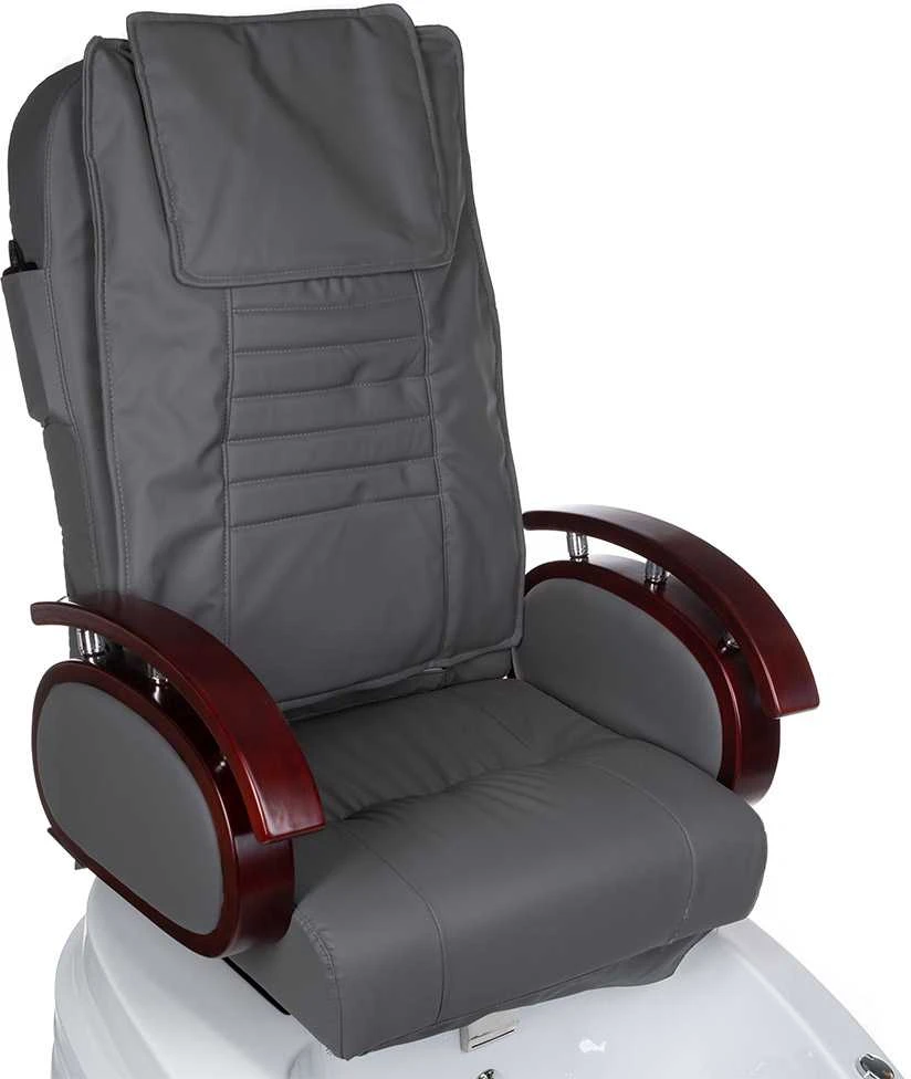 Beauty System Pedikiūro krėslas su pėdų vonele BR-2307 Pilkas