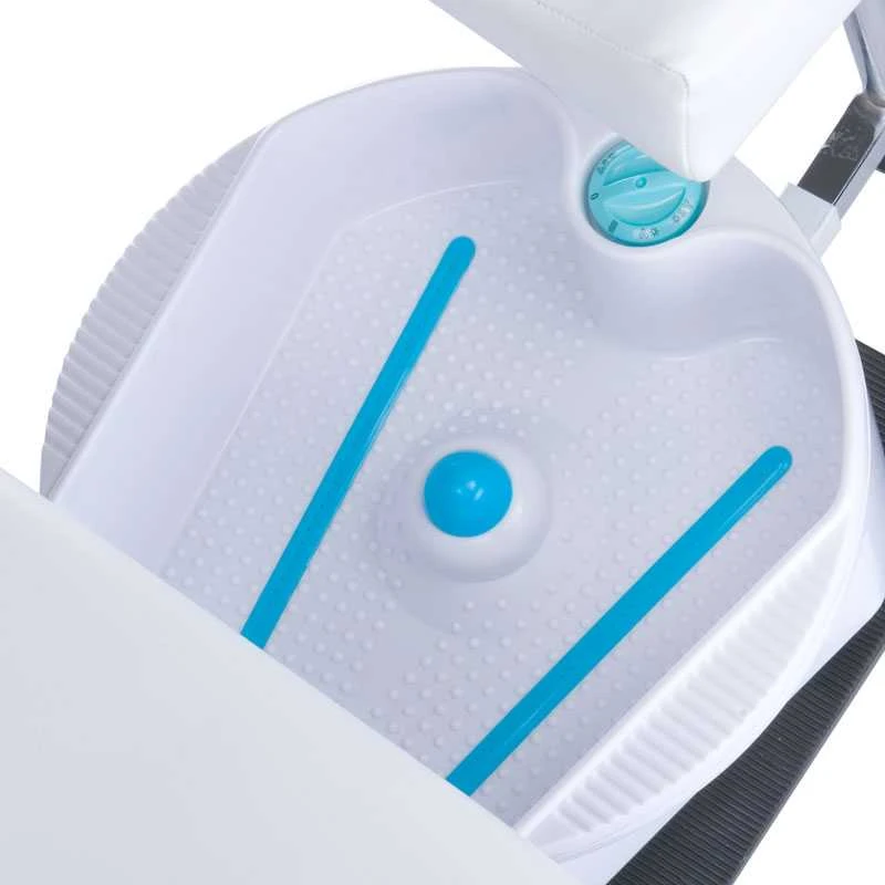 Beauty System Pedikiūro krėslas su pėdų vonele PEDICURE CHAIR SPA HYDRAULIC Baltas