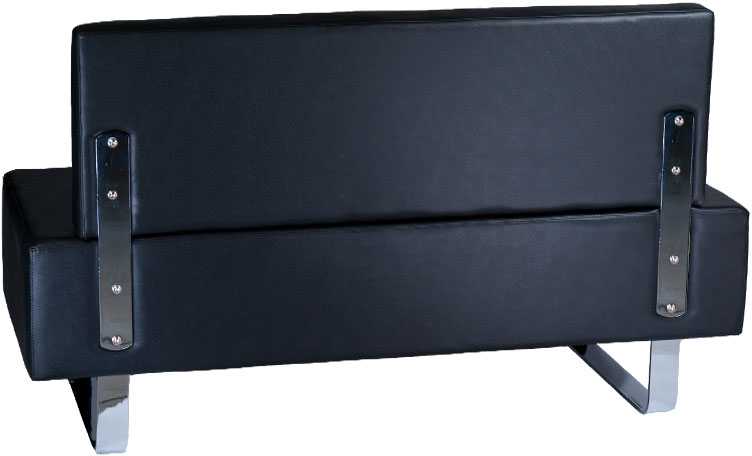 Beauty System Registratūros sofa Mesina Juodas