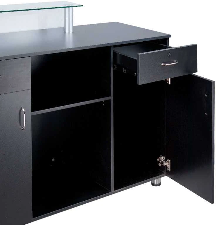 Beauty System Registratūros stalas BD-3307 Juodas