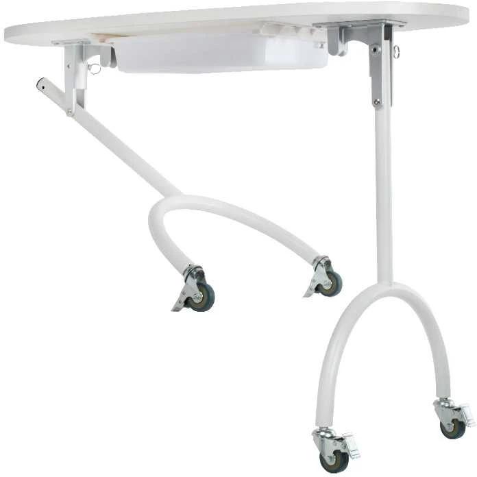 Beauty System Sulankstomas kosmetologinis stalas MOBILE DESK ON WHEELS