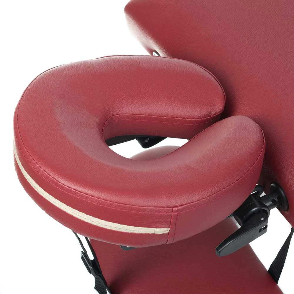 Sulankstomas masažo stalas BEAUTY SYSTEM ALU 2 BURGUND