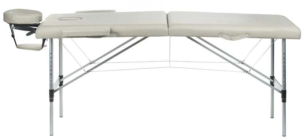 Sulankstomas masažo stalas BEAUTY SYSTEM ALU 2 Pilkas