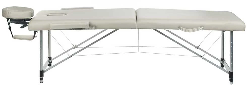 Sulankstomas masažo stalas BEAUTY SYSTEM ALU 2 Pilkas