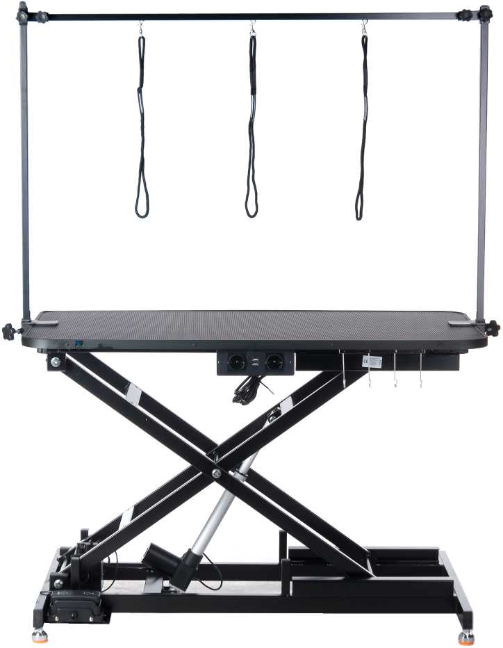 Beauty System Elektrinis augintinių kirpimo ir priežiūros stalas XL BP-305, juodas