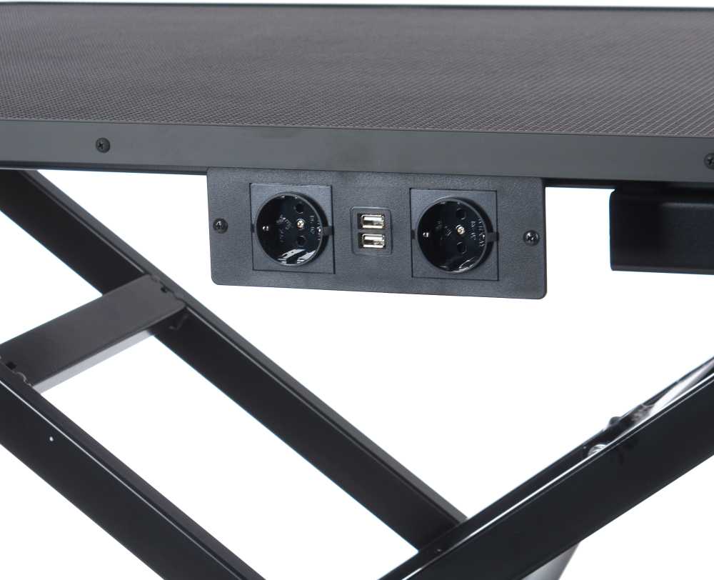 Beauty System Elektrinis augintinių kirpimo ir priežiūros stalas XL BP-305, juodas