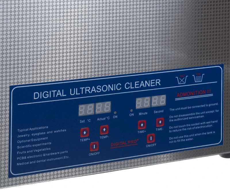 Beauty System Ultragarsinė valymo vonelė Pro Steel Ultra 15l 360W