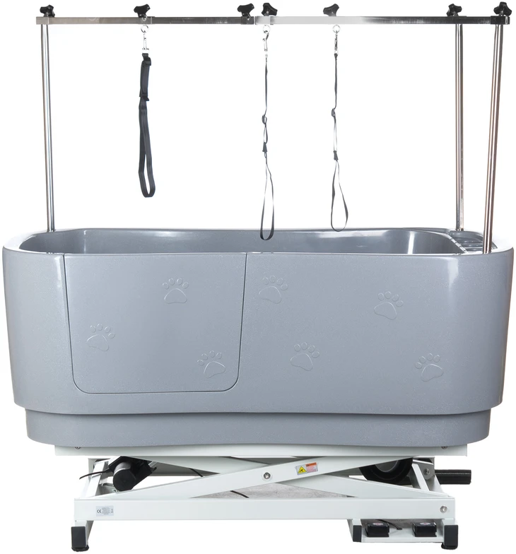Beauty System Augintinių priežiūros stalas su vonia ir pakėlimo mechanizmu BP-112