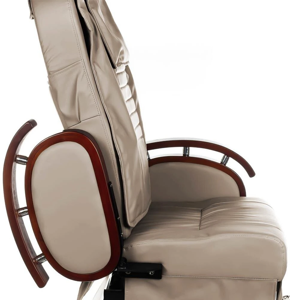 Beauty System Elektrinė pedikiūro kėdė su masažo sistema ir hidromasažo vonia BR-3820D, latte