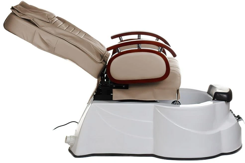 Beauty System Elektrinė pedikiūro kėdė su masažo sistema ir hidromasažo vonia BR-3820D, latte