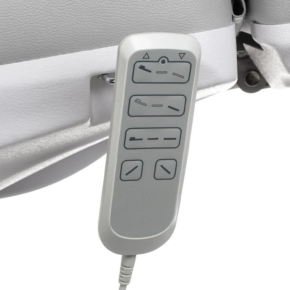 Beauty System Elektrinis kosmetologinis krėslas Mazaro BR-6672B, pilkas