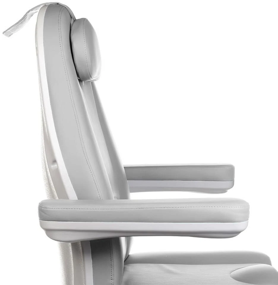 Beauty System Elektrinis kosmetologinis krėslas Mazaro BR-6672B, pilkas
