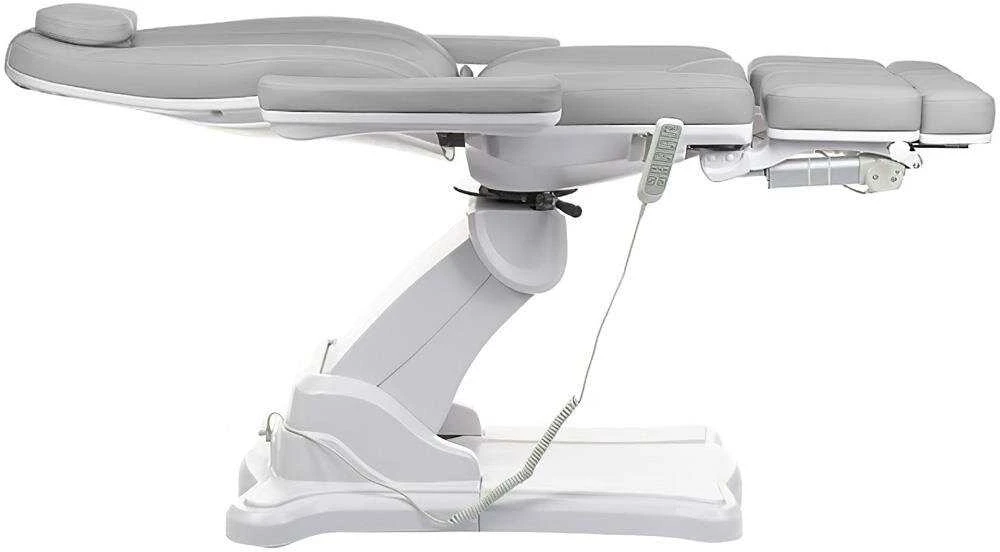 Beauty System Elektrinis kosmetologinis krėslas Mazaro BR-6672A light pilkas