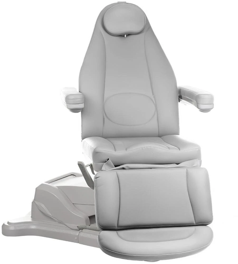 Beauty System Elektrinis kosmetologinis krėslas Mazaro BR-6672B, pilkas
