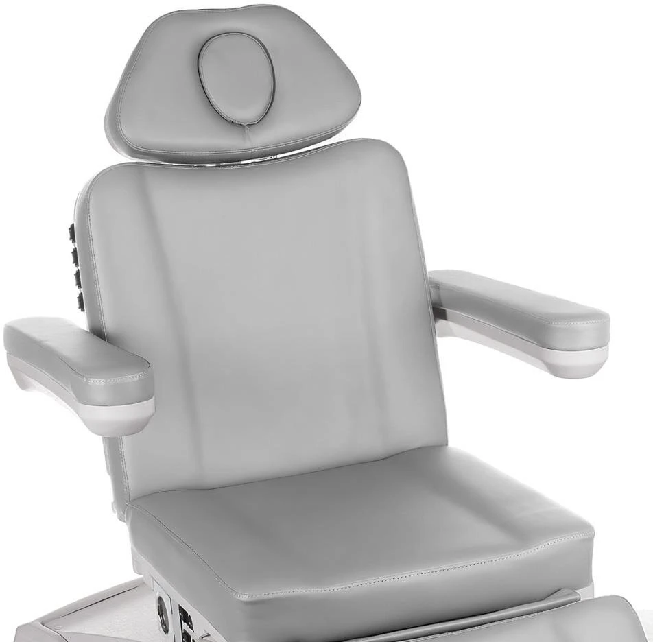 Beauty System Elektrinis šildomas kosmetologinis krėslas BR-6686, pilkas