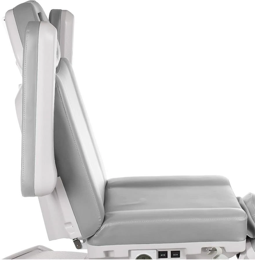 Beauty System Elektrinis šildomas kosmetologinis krėslas BR-6686, pilkas