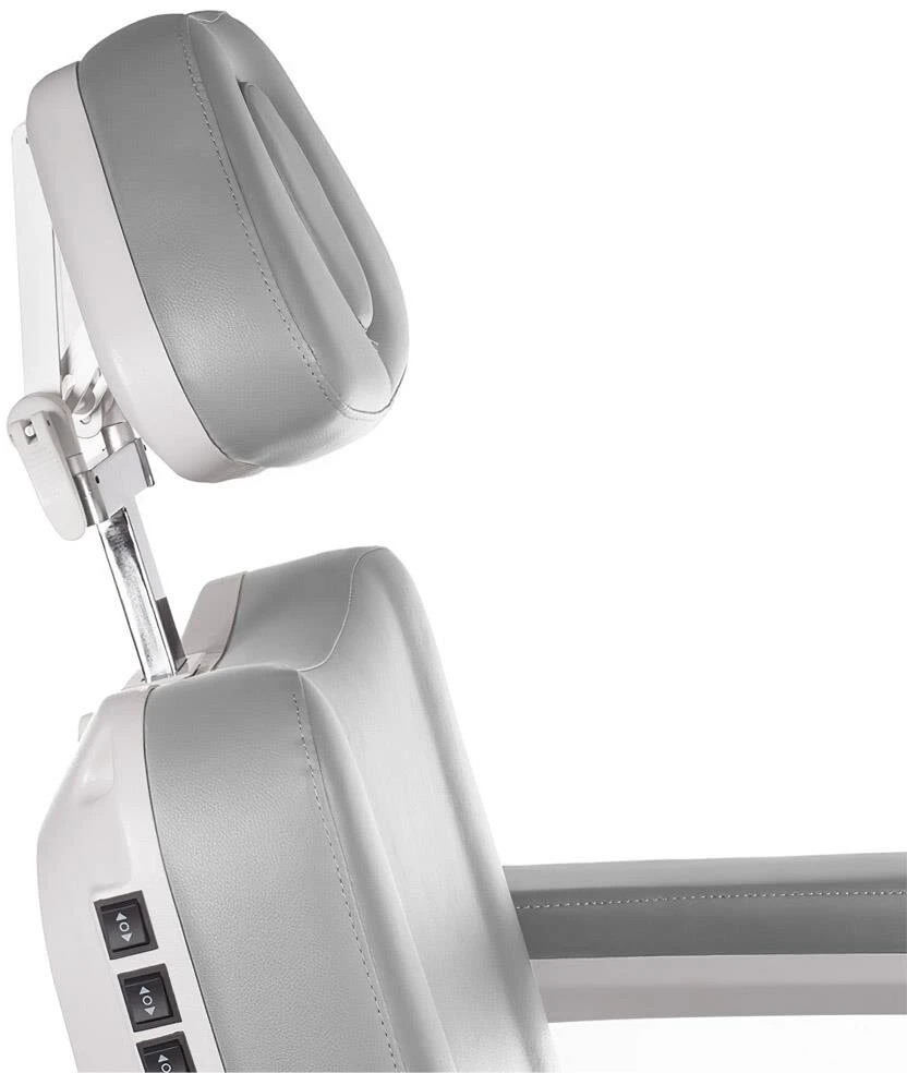 Beauty System Elektrinis šildomas kosmetologinis krėslas BR-6686, pilkas