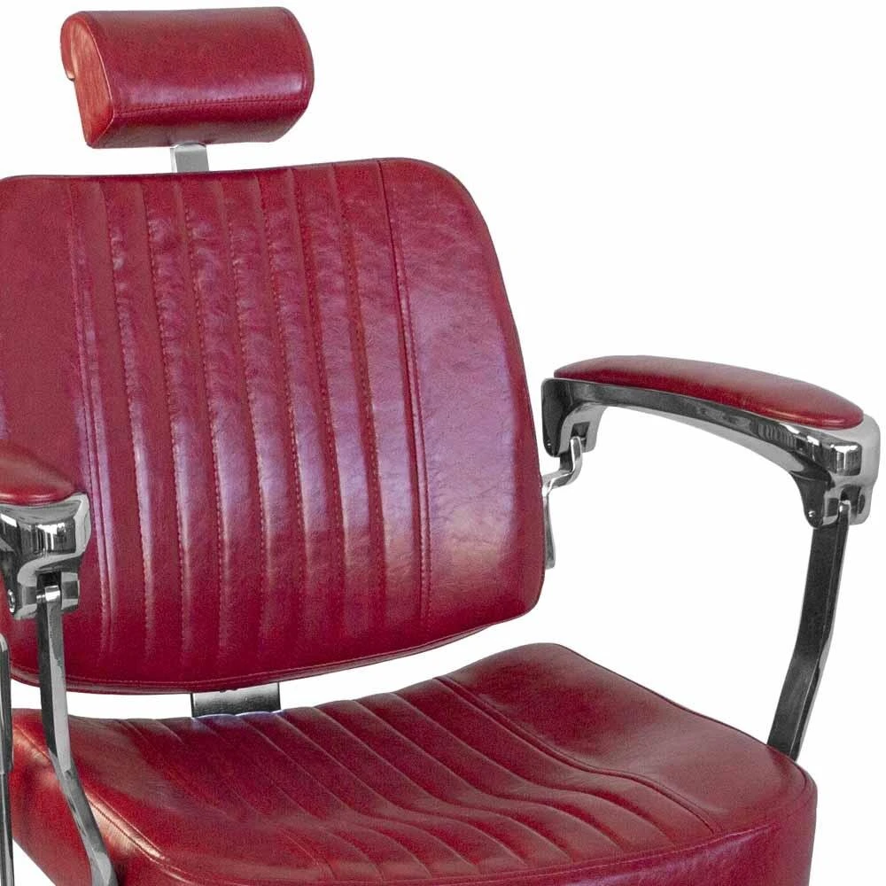 Beauty System Kirpyklos kėdė BeautySystem Bjorn BH-3318, raudona