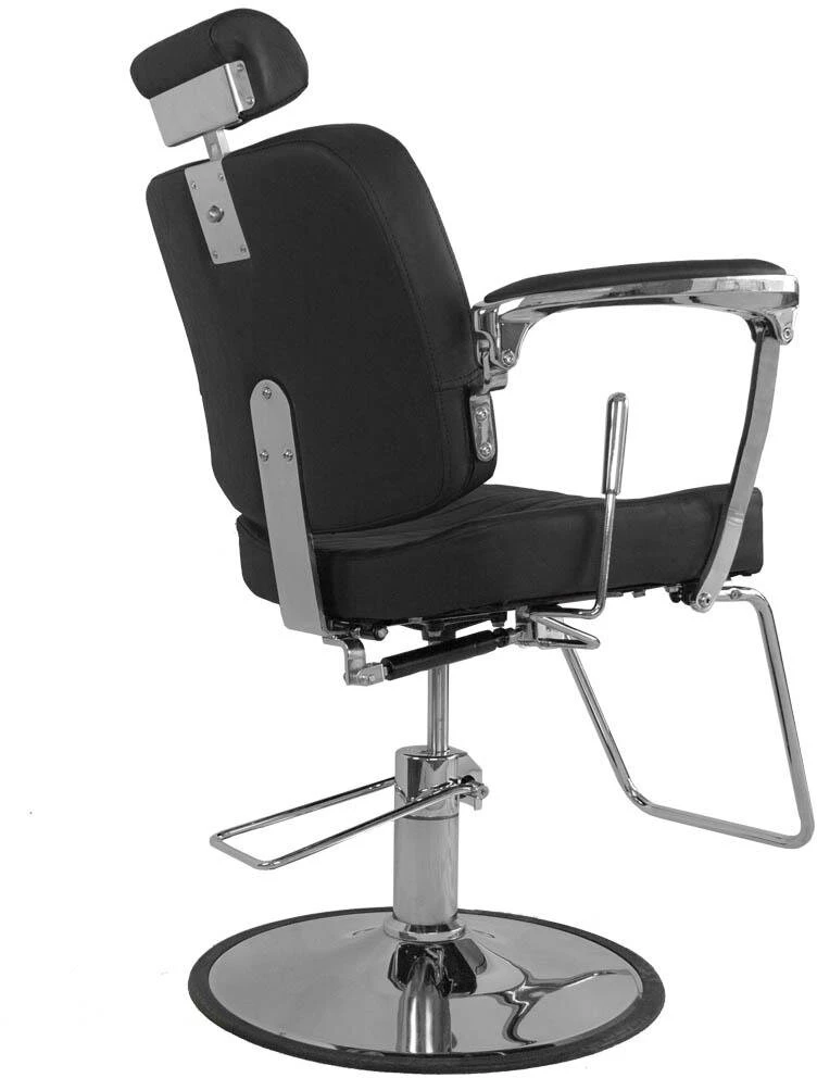 Beauty System Kirpyklos kėdė BeautySystem Bjorn BH-3318, matinė juoda