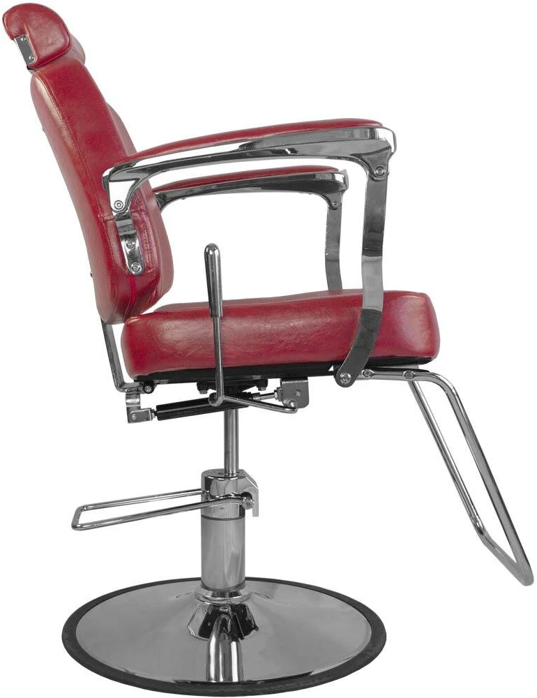 Beauty System Kirpyklos kėdė BeautySystem Bjorn BH-3318, raudona