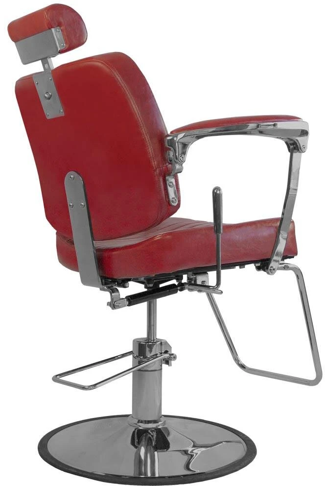 Beauty System Kirpyklos kėdė BeautySystem Bjorn BH-3318, raudona